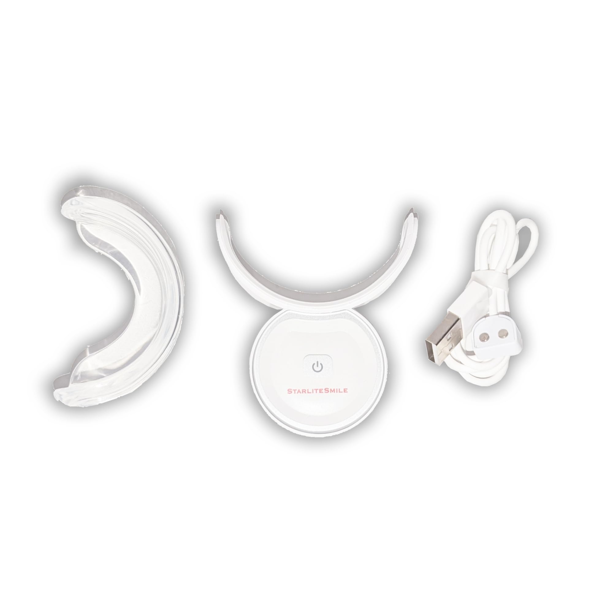 Starlite Smile cable USB en proceso de carga para uso conveniente y sin pilas