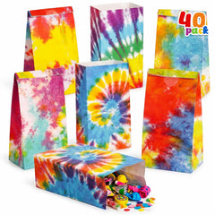 STARRKY bolsa tie-dye frontal mostrando colores vibrantes y atractivo visual