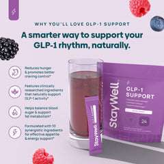 Stay-Well Naturals primer plano de polvo con textura fina y fácil disolución