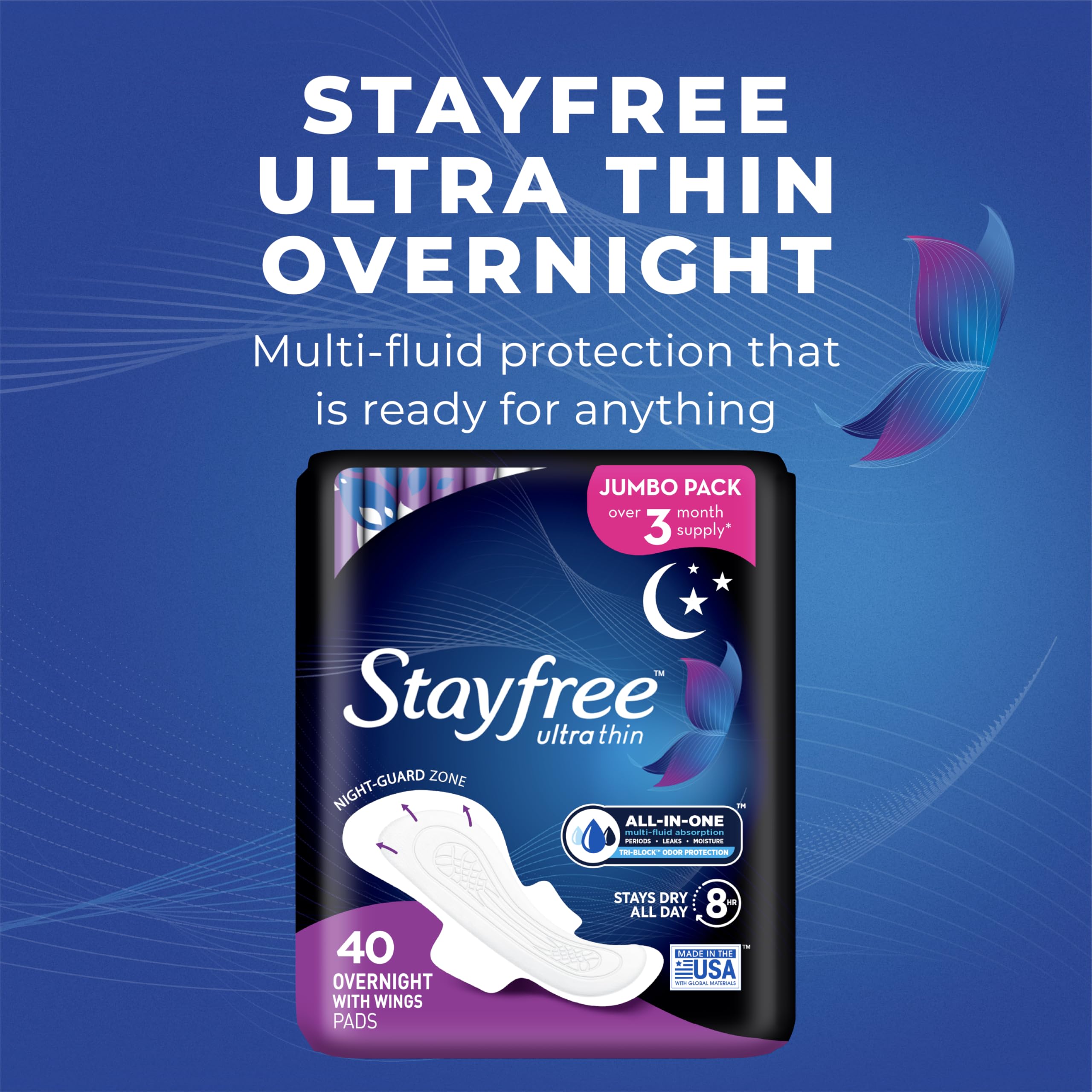Stayfree en dormitorio iluminado transmitiendo confianza y tranquilidad