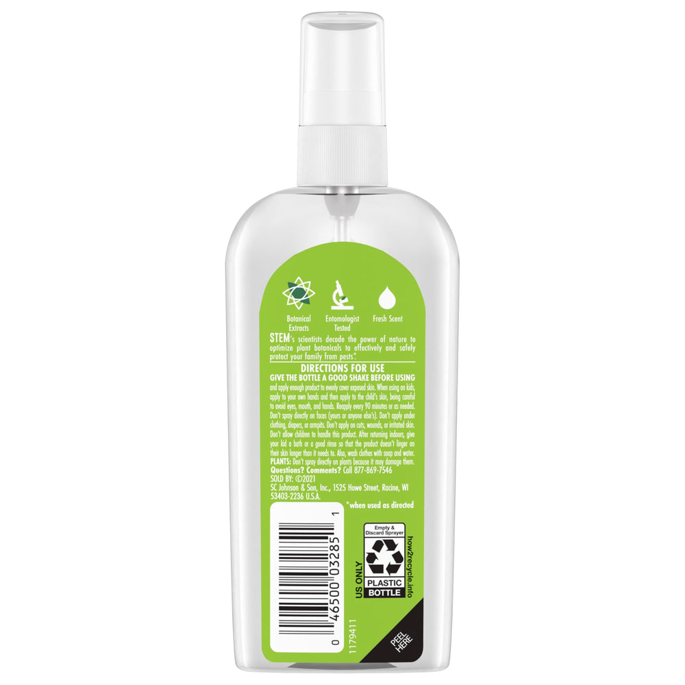 STEM cierre y difusor del spray mostrando diseño seguro y control de rociado