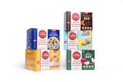 Step One Foods barrita en desayuno con fruta, opción nutritiva