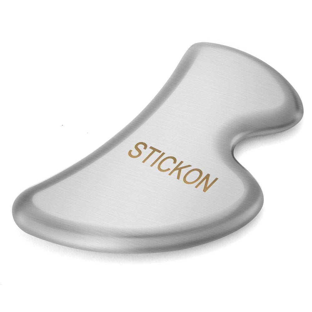 STICKON primer plano del borde biselado que facilita técnicas precisas y seguras