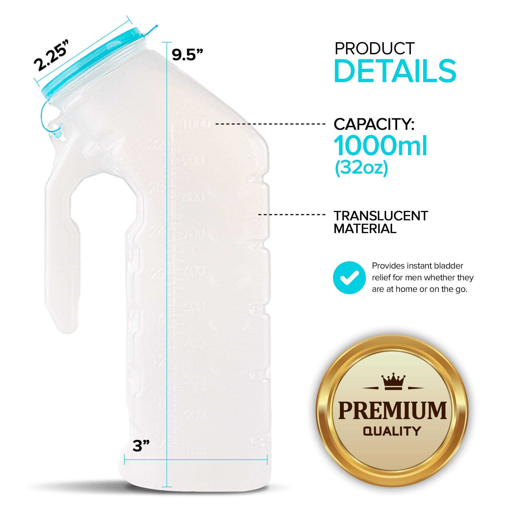 Stock Your Home detalle de tapa que brilla en la oscuridad para localizar fácilmente