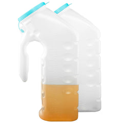 Stock Your Home orinal frontal mostrando diseño y tapa beneficios de portabilidad
