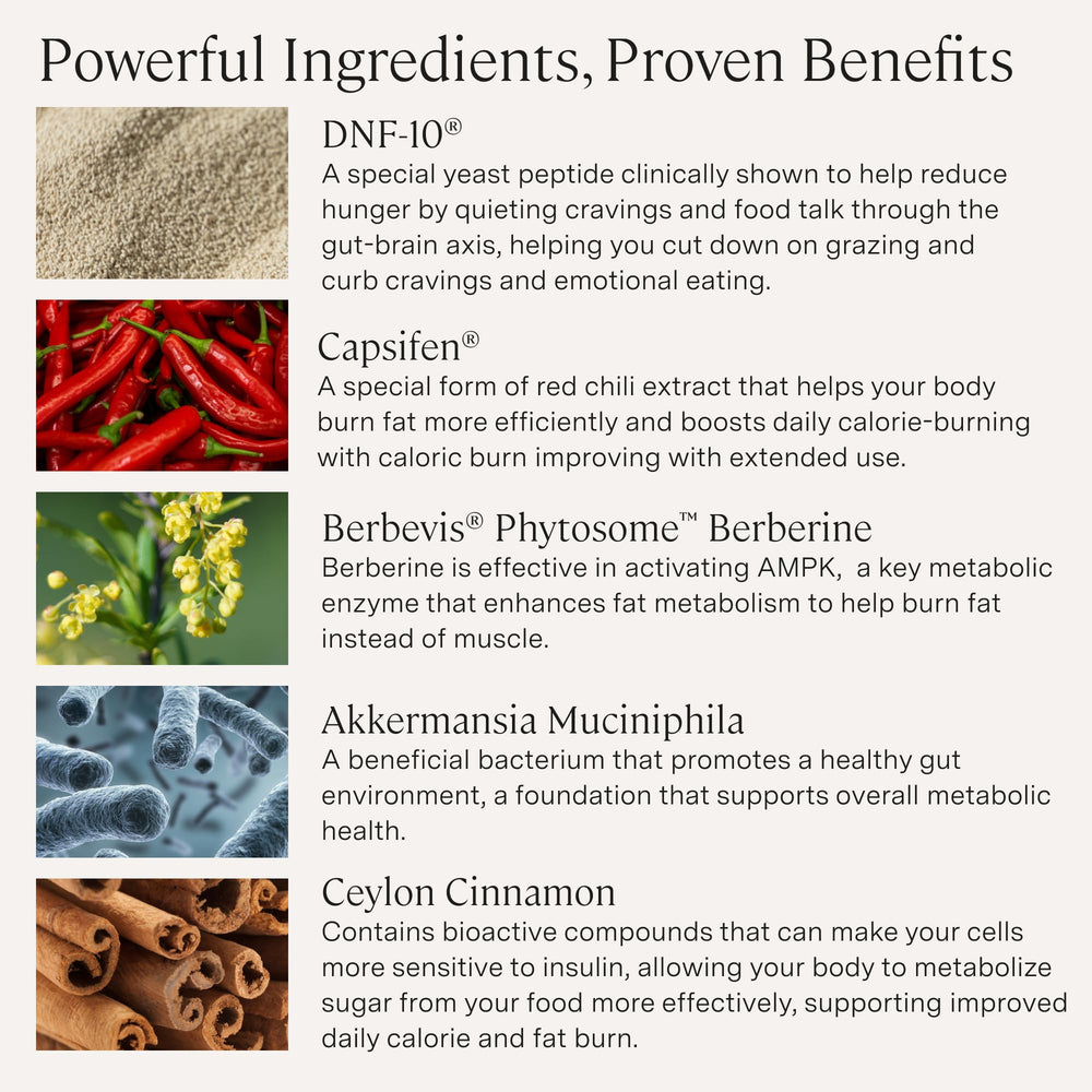 Stonehenge Health etiqueta nutricional clara y lista de ingredientes