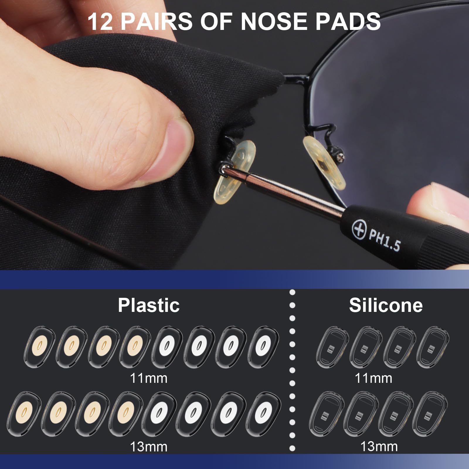 STREBITO pao de microfibra y magnetizador para mantenimiento y limpieza eficaz
