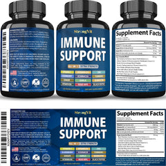 StrongVit lifestyle con persona activa simbolizando apoyo al bienestar diario