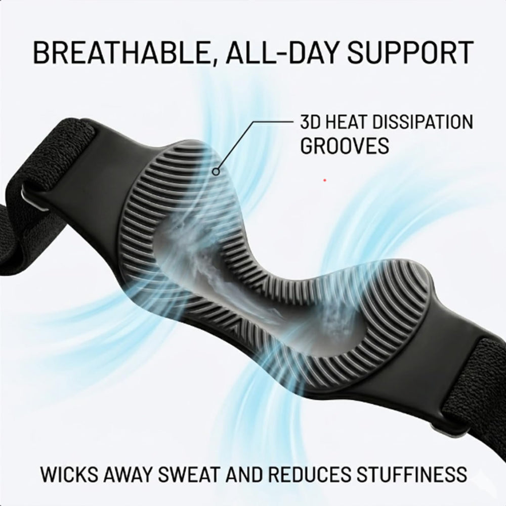 Stryde Strap cierre gancho y bucle demostrando ajuste personalizado rápido