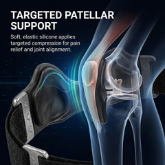 Stryde Strap en ciclista resaltando su sujeción en pedaleo intenso