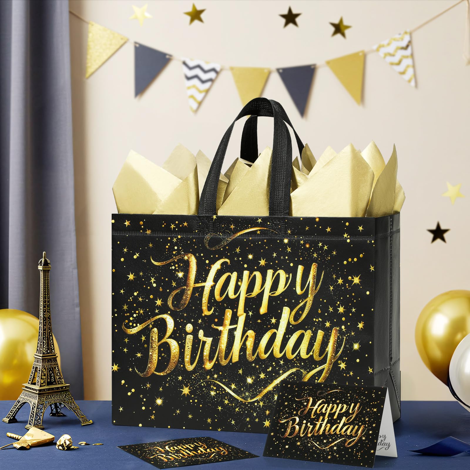 STYPOP bolsa en uso con un regalo dentro, facilita entrega segura
