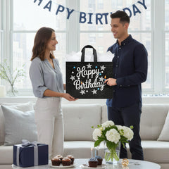 STYPOP bolsa en mesa de fiesta mostrando cómo mejora la presentación