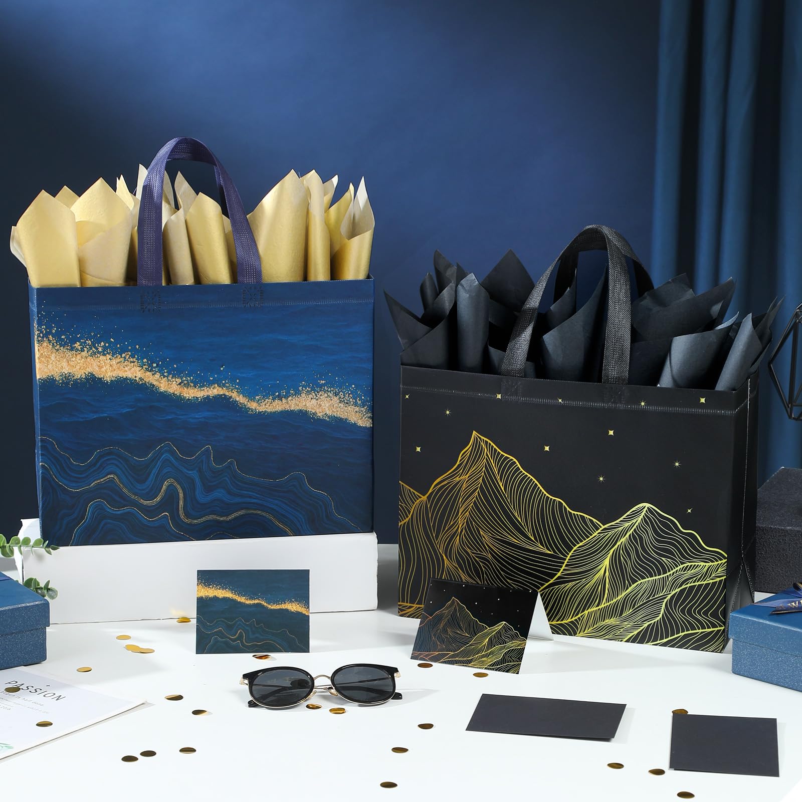 STYPOP interior con papel de seda ofrece presentación lista