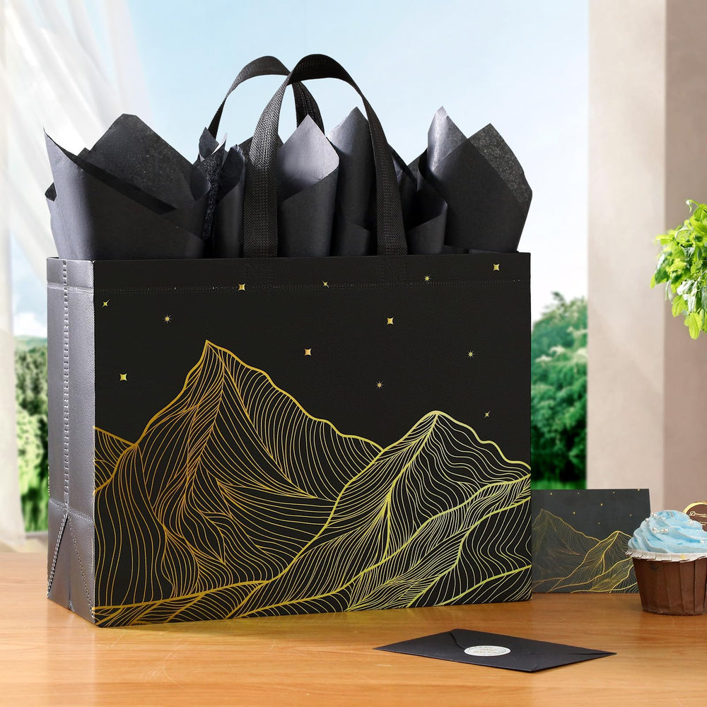STYPOP bolsas en mesa de fiesta elevan la apariencia del regalo