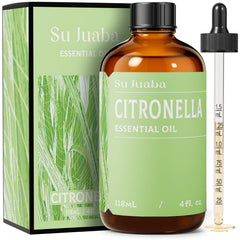 SU JUABA botella frontal mostrando envase ámbar y protección UV