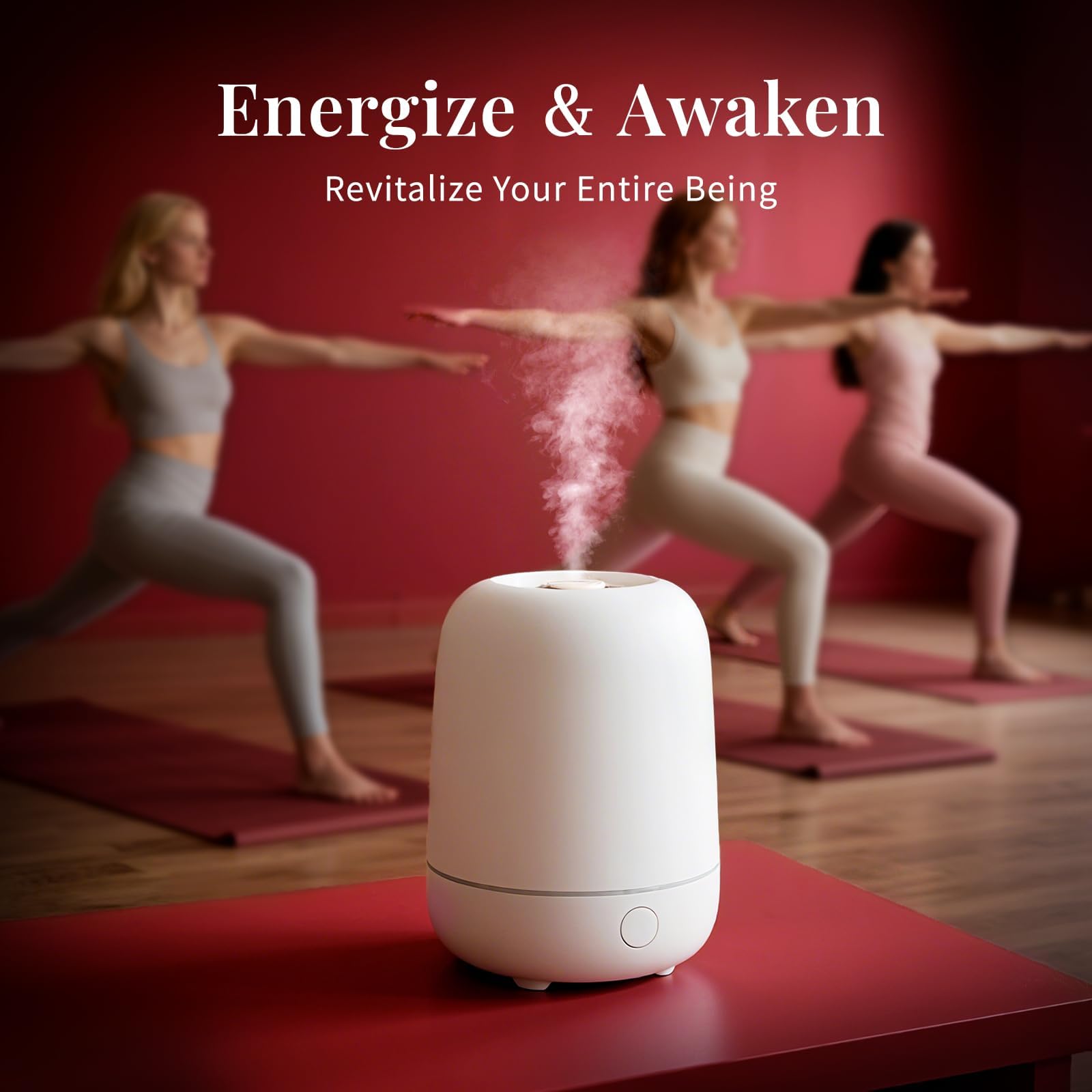 SU JUABA en difusor liberando aroma para mejorar energía del ambiente