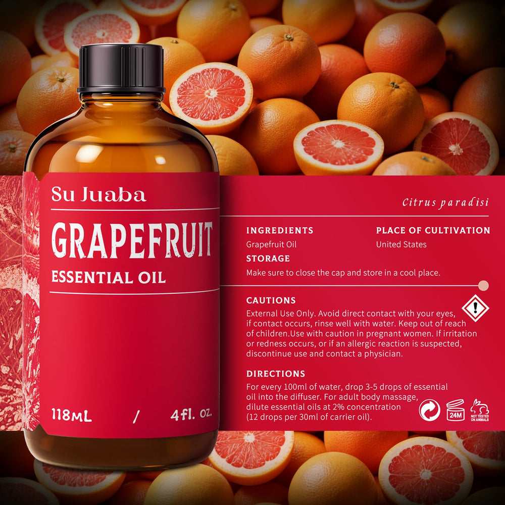 SU JUABA frasco en mano para comparar tamaño 118 ml práctico