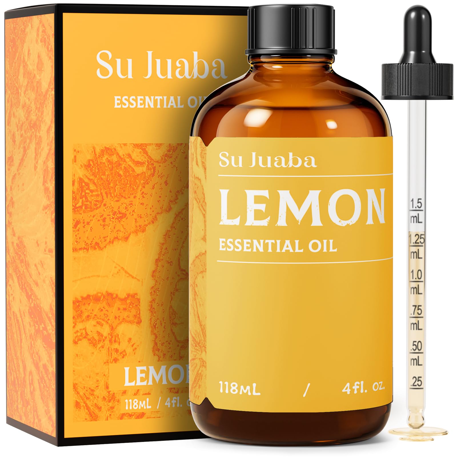SU JUABA frasco ámbar frontal muestra protección y conserva aroma