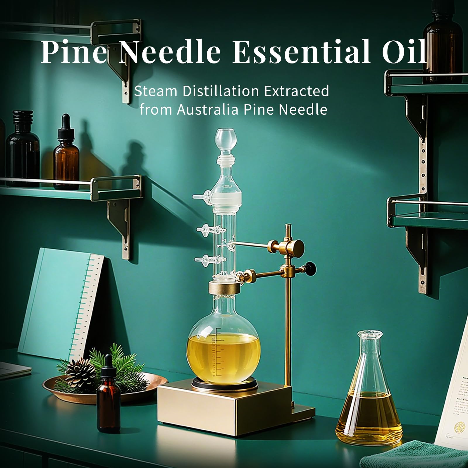SU JUABA gotas de aceite sobre superficie que muestran pureza y textura