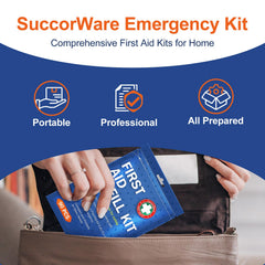 SuccorWare cremas y toallitas antisépticas, higiene segura