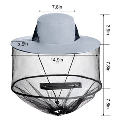 Sombrero Sucrain plegado listo para guardar y transportar fácilmente