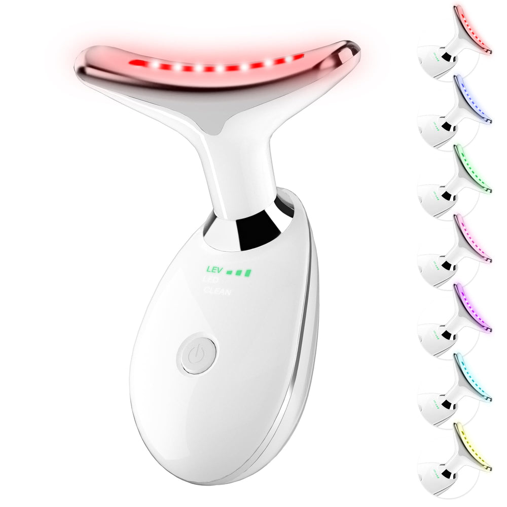 Suenohyu varita LED vista frontal mostrando su forma delfín y diseño ergonómico para manejo cómodo