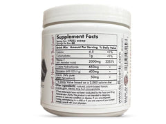 Sufficient-C polvo textura primer plano, fácil de disolver rápido