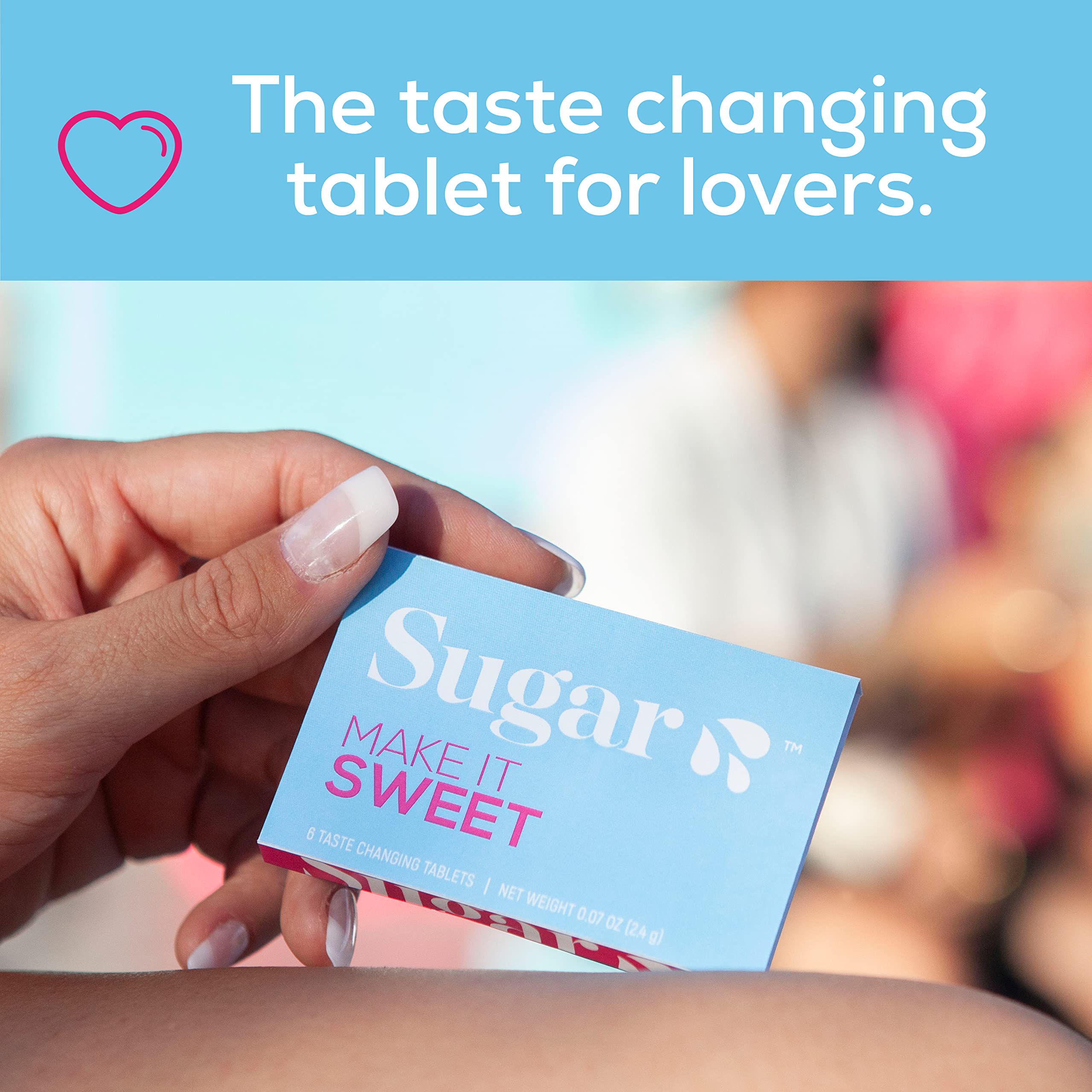Sugar Splash paleta DEEP en su empaque para mayor comodidad nocturna