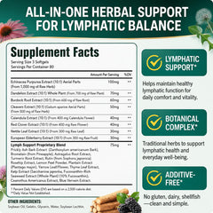 Suiyilary disposición del envase y contenido mostrando 240 softgels