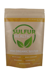 Sulfur Health frontal del envase mostrando pureza 99.9%