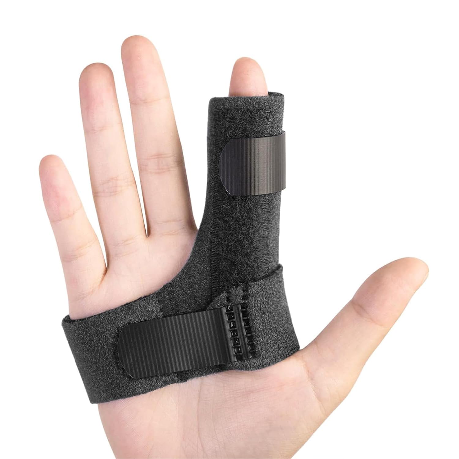 Sumifun empaque frontal mostrando férula negra y accesorios, conveniente para llevar