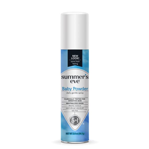 Summer's Eve detalle del aerosol al rociarse ofreciendo control y comodidad