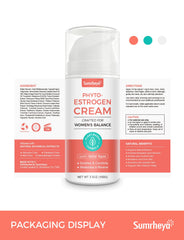 Sumrheya packaging abierto con crema lista para uso diario