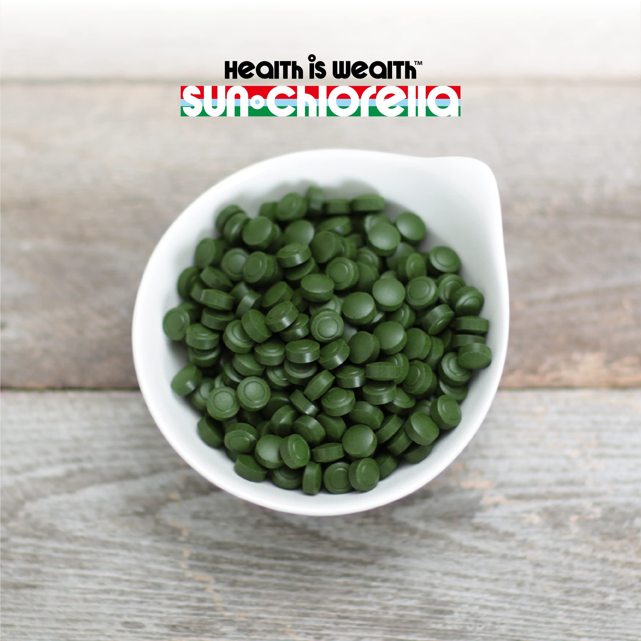 Sun Chlorella en contexto cotidiano para integrarlo en rutina
