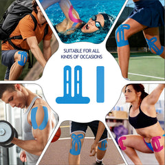 sunanday comparación de tamaño de tiras para rodilla y hombro