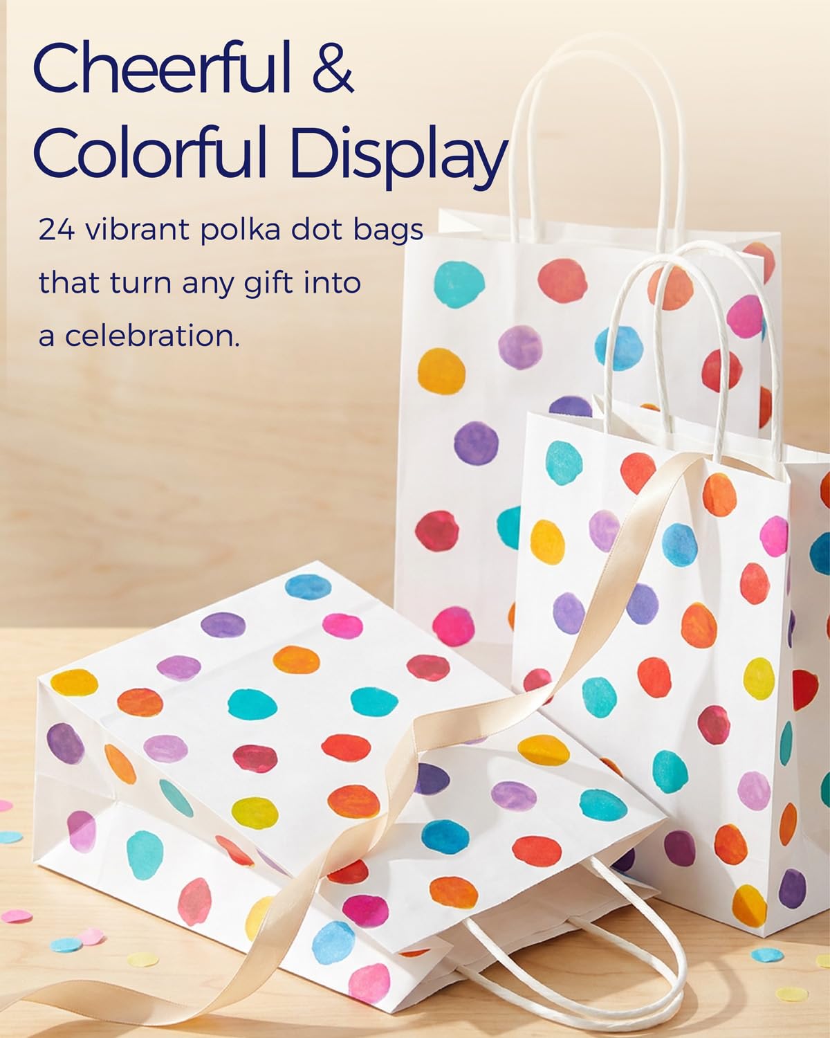 SUNCOLOR textura del papel resistente y acabado nítido que protege el regalo