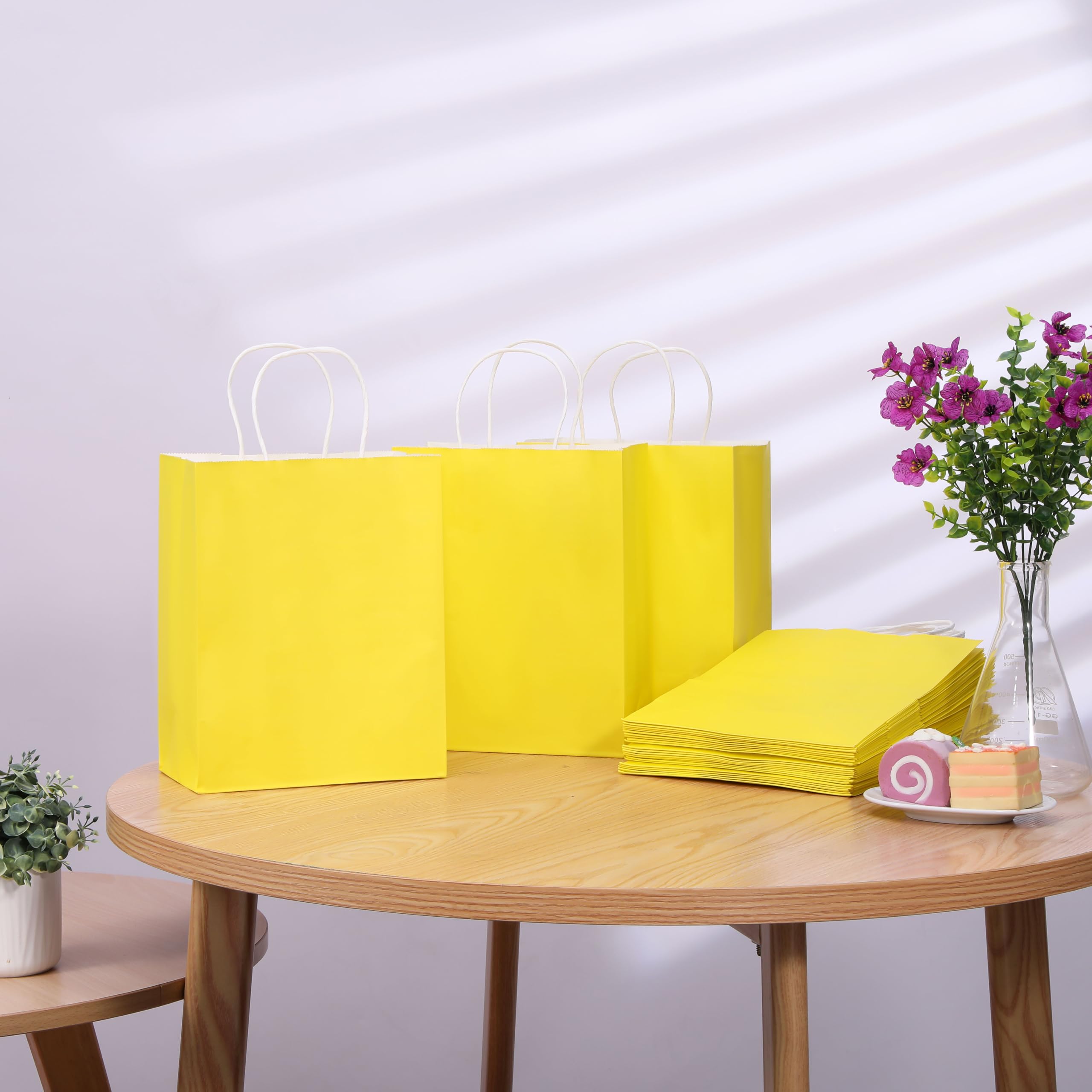 SUNCOLOR bolsa con etiqueta personalizada destacando opciones de marca y decoración