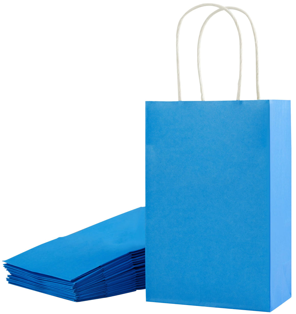 SUNCOLOR vista frontal de bolsas azules mostrando diseño y presentación