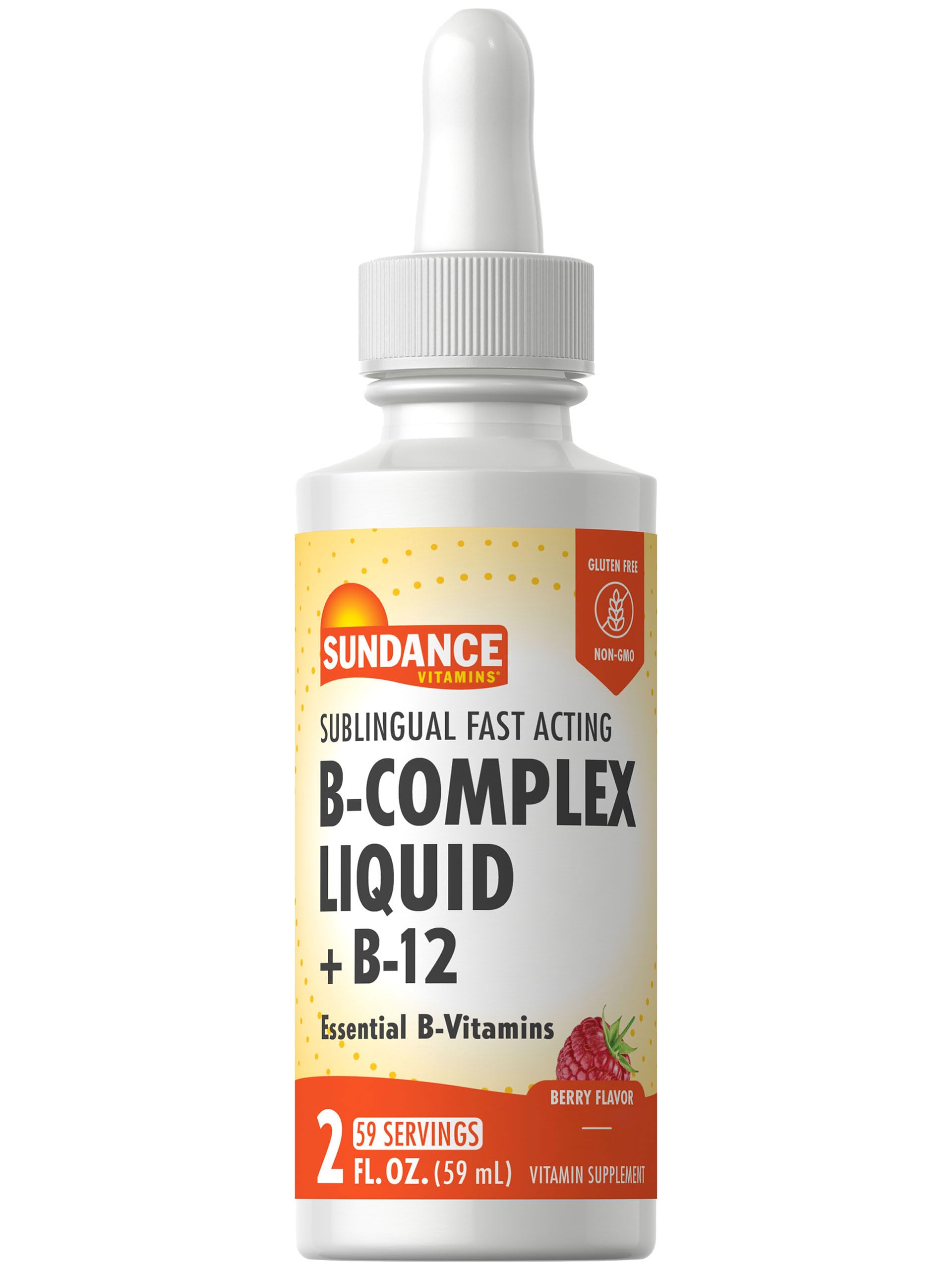 Sundance frasco frontal mostrando etiqueta y tamaño, fácil identificación del producto