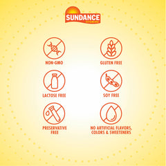 Sundance bote abierto con cápsulas para visualizar cantidad y formato