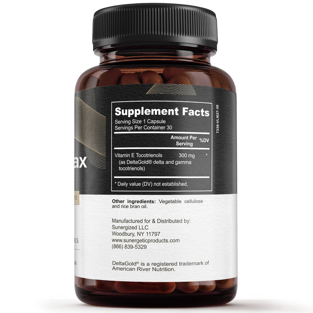 Sunergetic cápsula líquida en primer plano enfatizando absorción eficiente