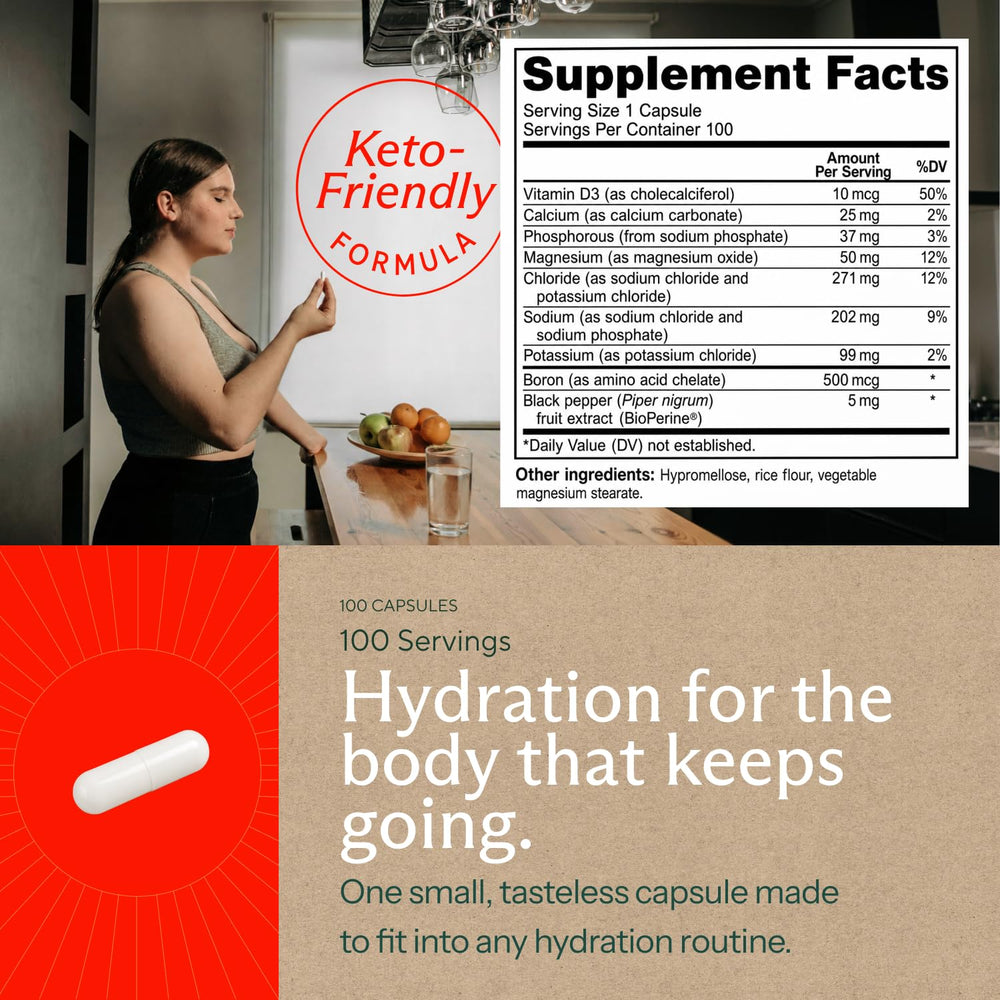 Etiqueta Sunergetic con información nutricional clara y beneficios visibles