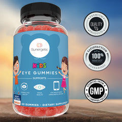 Sunergetic gominolas sin gluten y vegetarianas para ojos.
