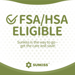 SUNKISS comparación de tamaño S/M para verificar escala y ajuste correcto