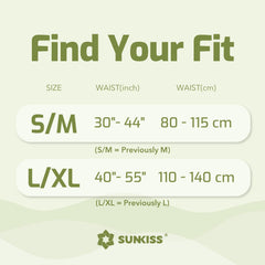 SUNKISS detalle de cinta adhesiva reposicionable para ajuste seguro y práctico