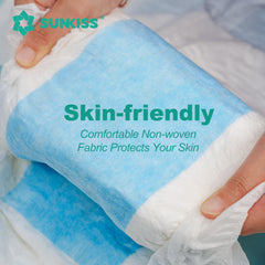 SUNKISS núcleo superabsorbente en corte mostrando absorción rápida