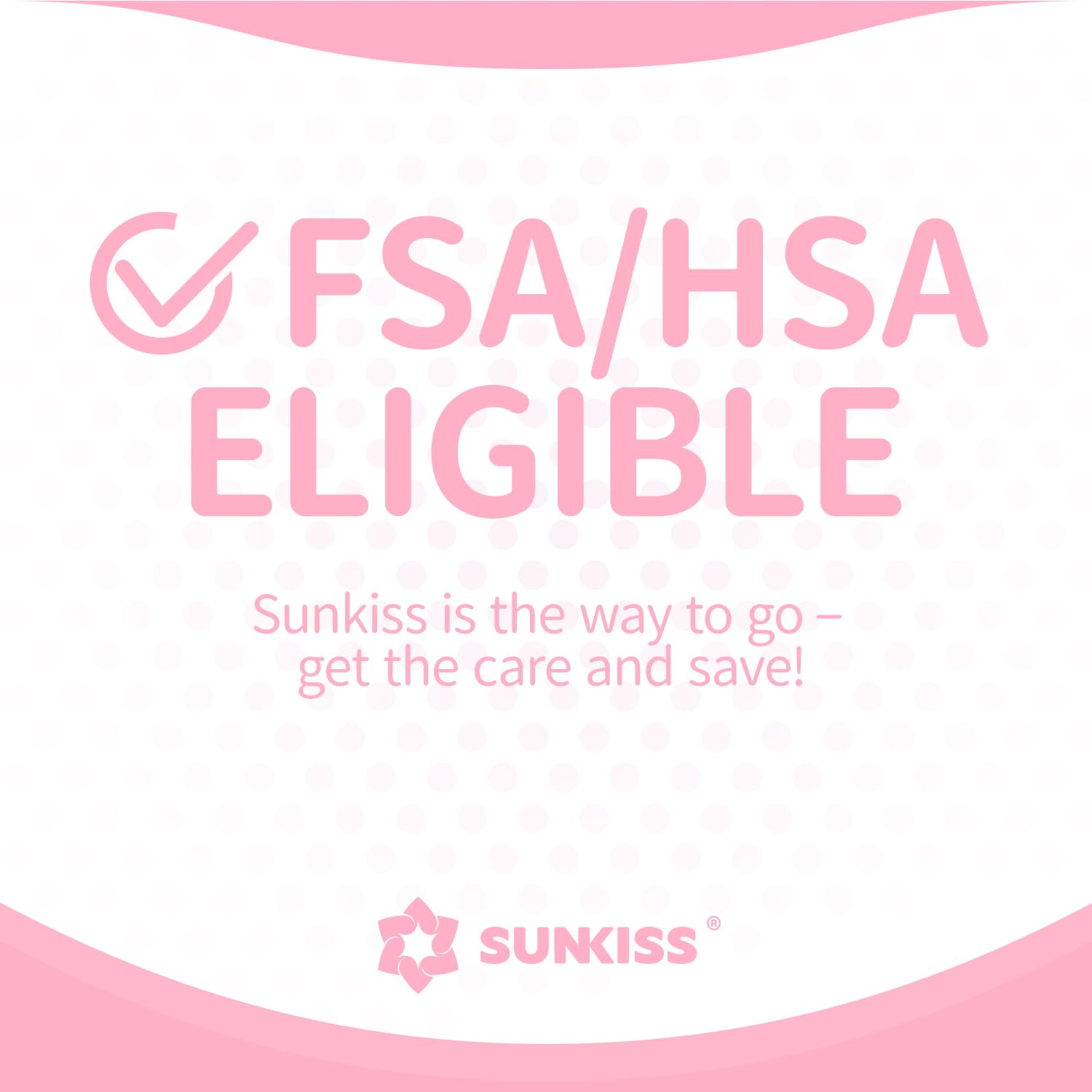SUNKISS paquete rosa en ambiente hogareño que transmite discreción