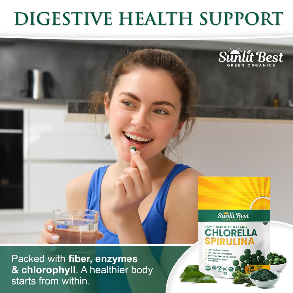 Sunlit Best envase cerrado con sello USDA Organic garantizando pureza