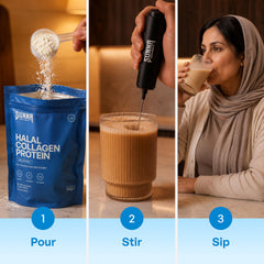 SUNNA SUPPLEMENTS polvo disuelto en café sin alterar sabor ni aroma