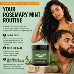 Sunny Isle etiqueta con ingredientes clave como biotina y ricino